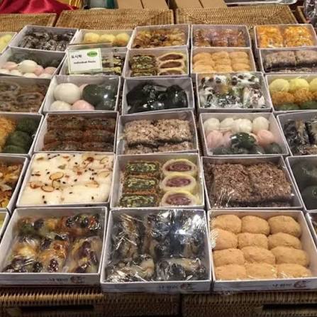 다양한 떡 Korean Rice Cakes